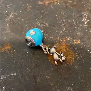 Precious Baby Boy Teddy Bear Charm